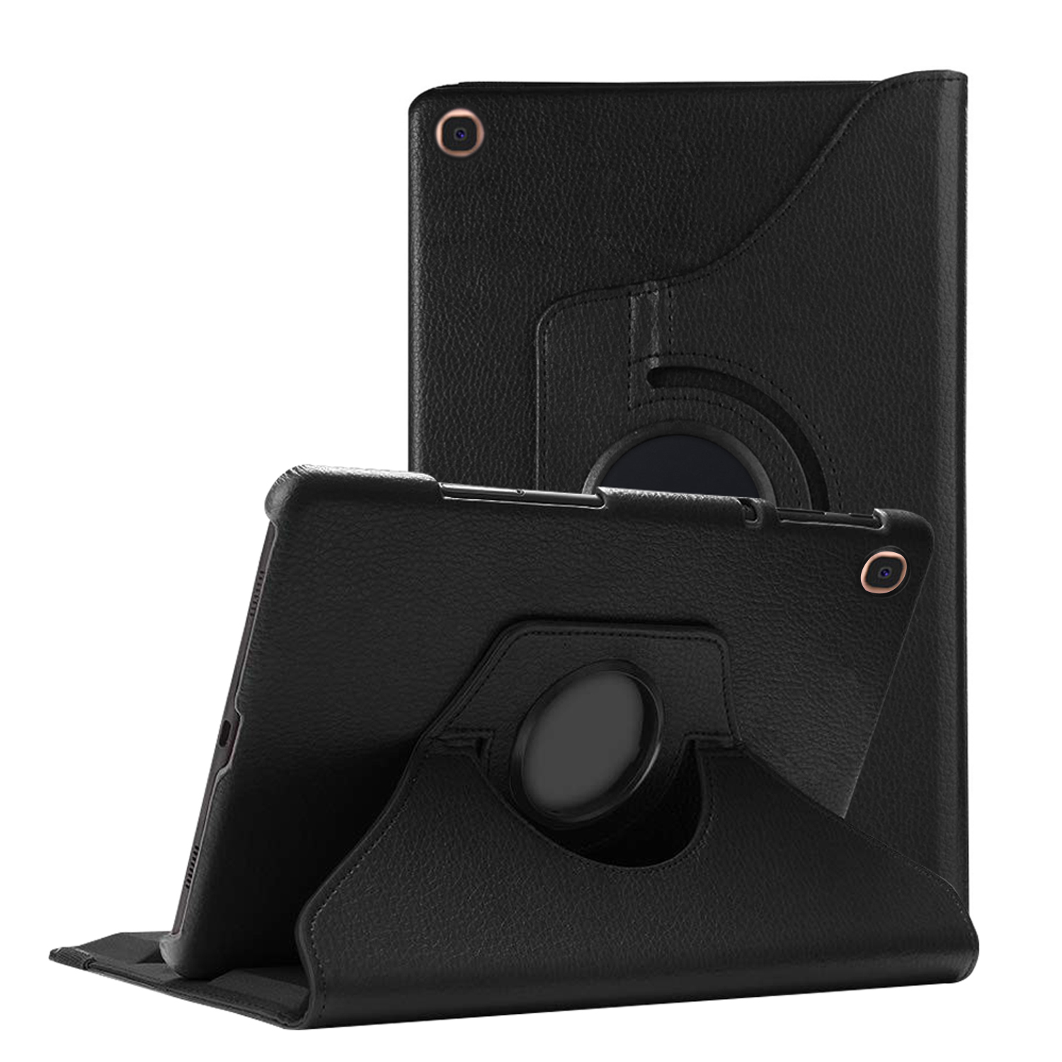 Huawei MediaPad T3 7 Kılıf CaseUp 360 Rotating Stand Siyah